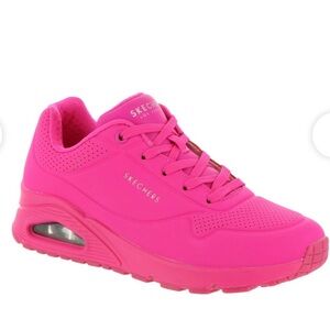 Skechers Women's Hot Pink Sneakers